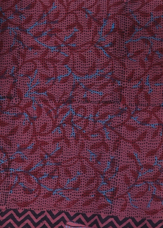 CHIFFON DUPATTA COTTON SUIT