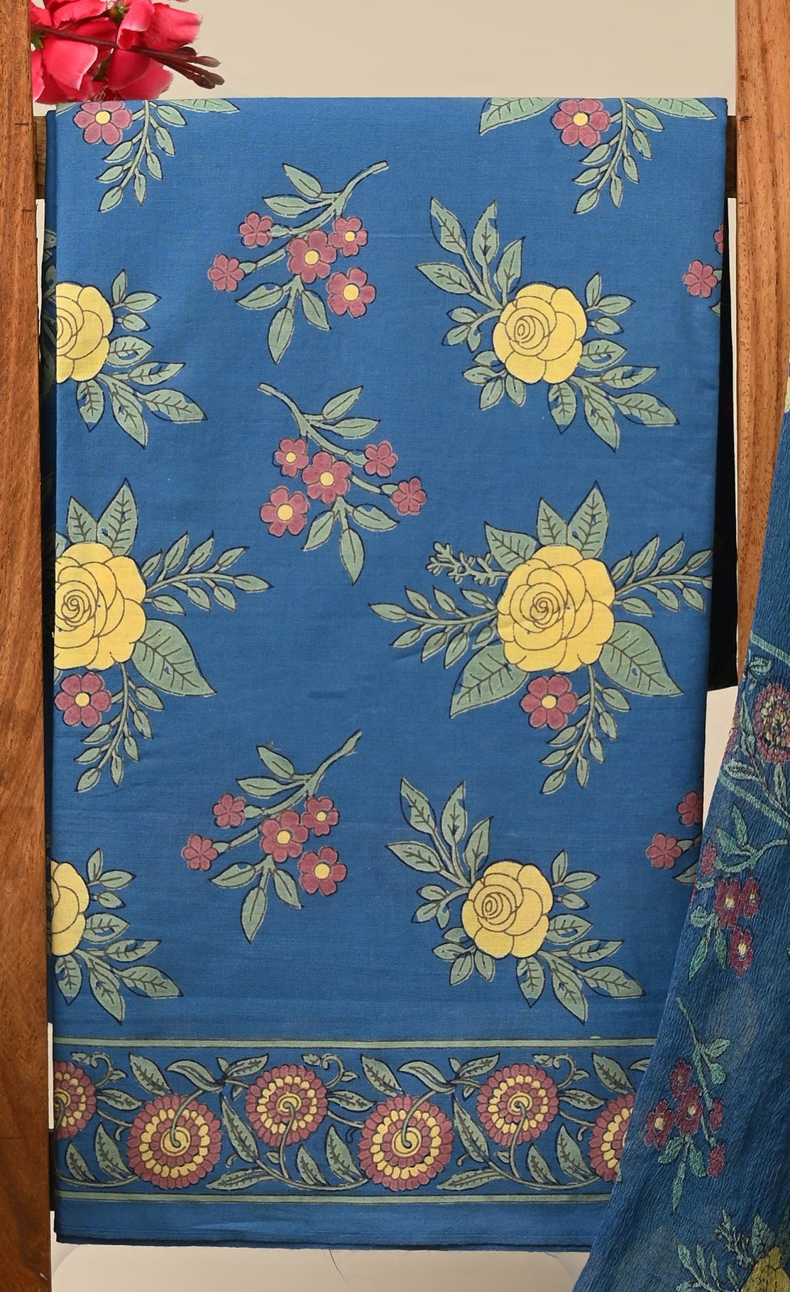 CHIFFON DUPATTA COTTON SUIT