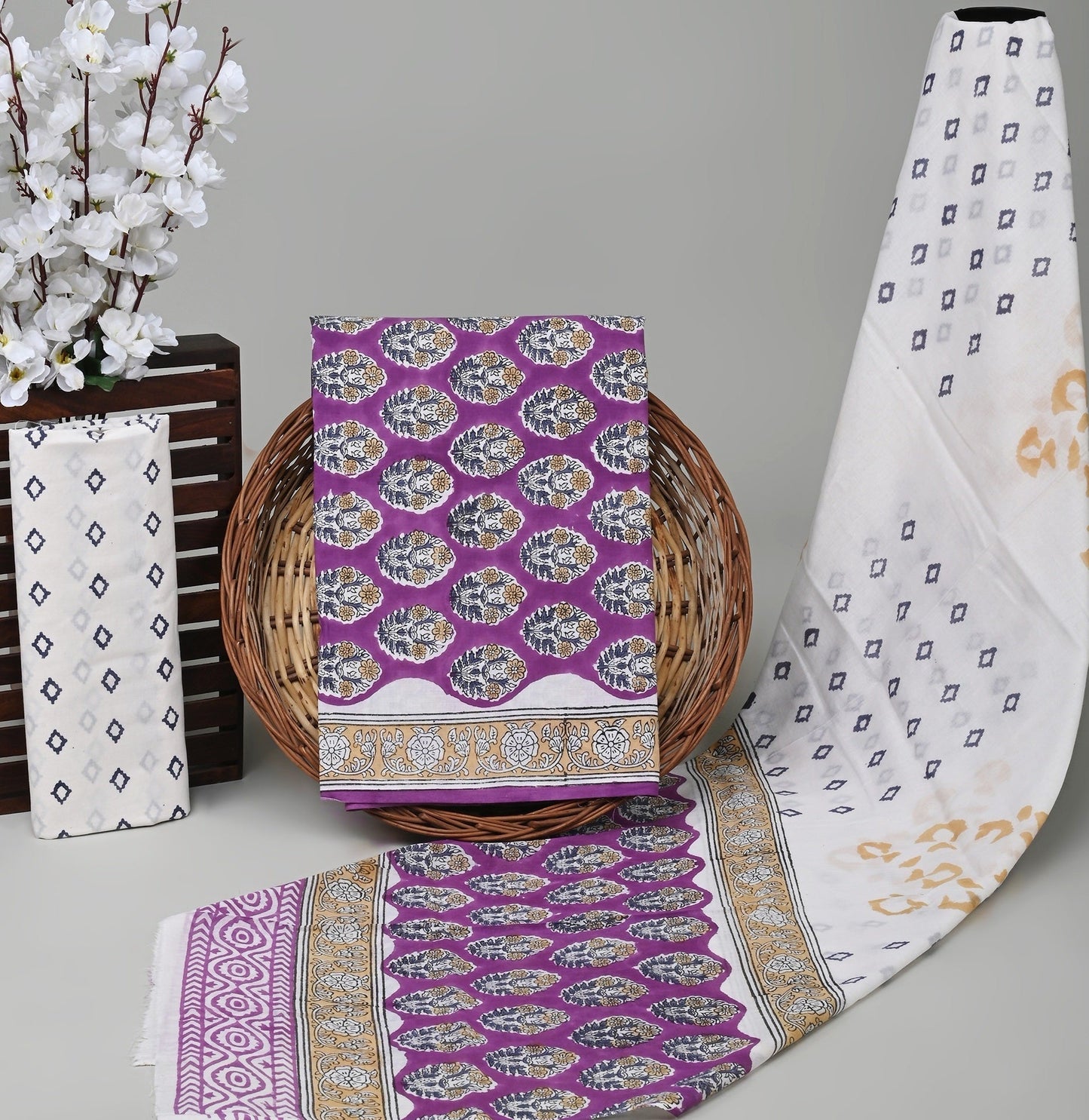 COTTON DUPATTA COTTON SUIT