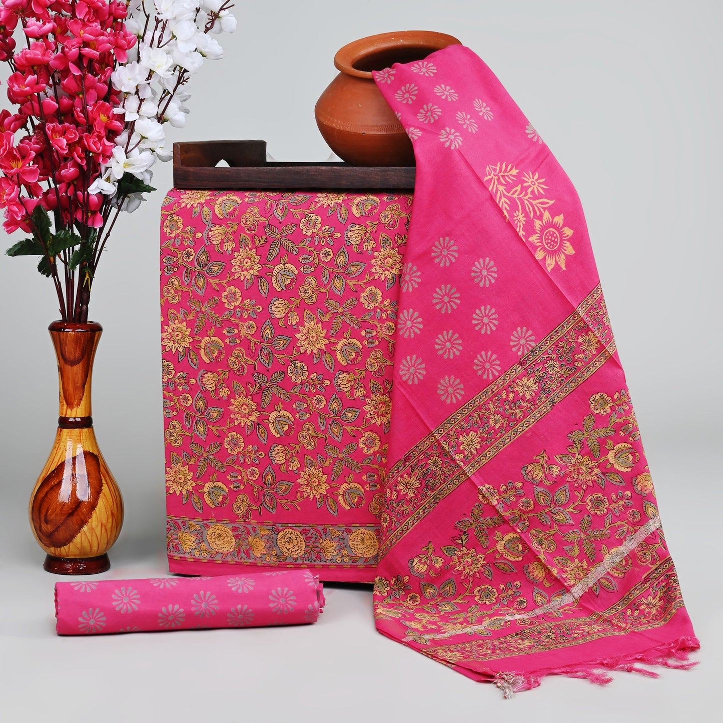 CHANDERI COTTON DUPATTA