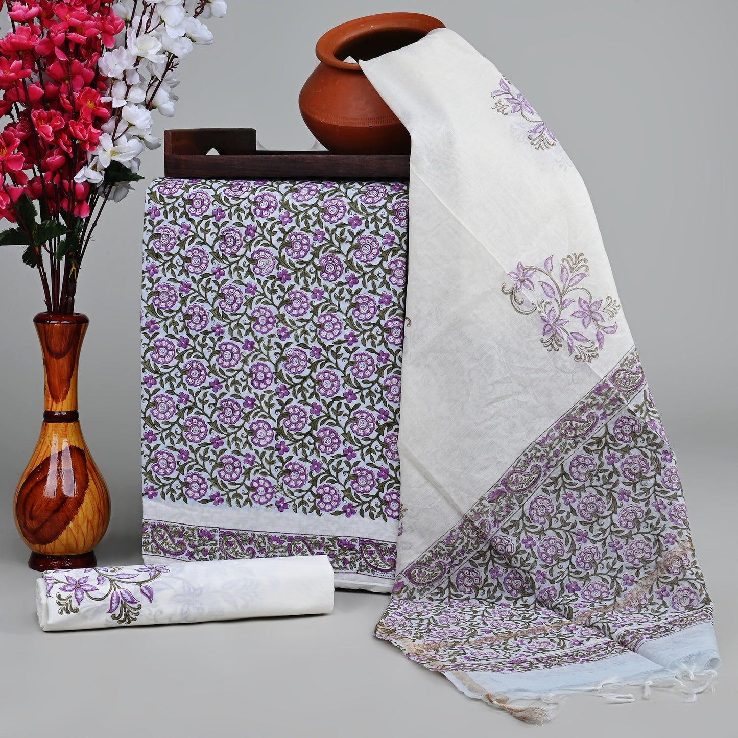 CHANDERI COTTON DUPATTA