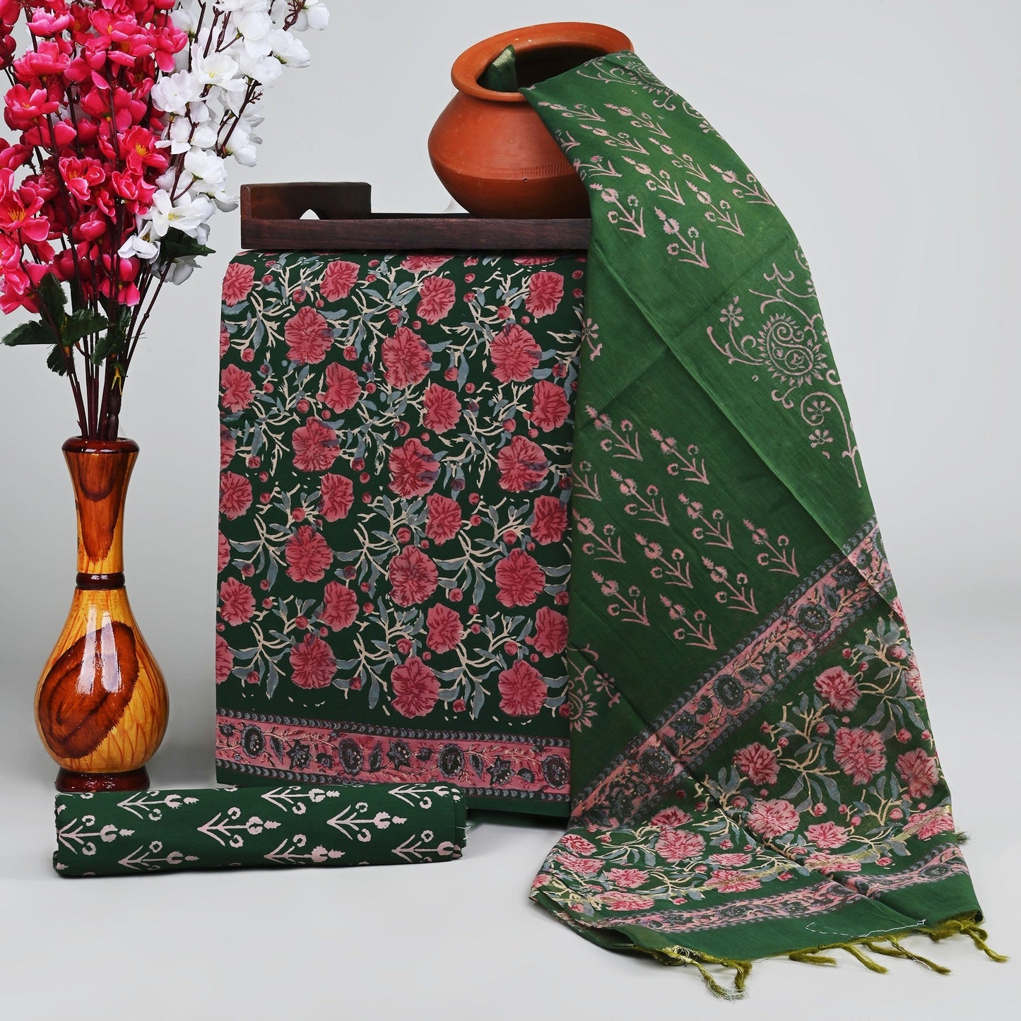 CHANDERI COTTON DUPATTA