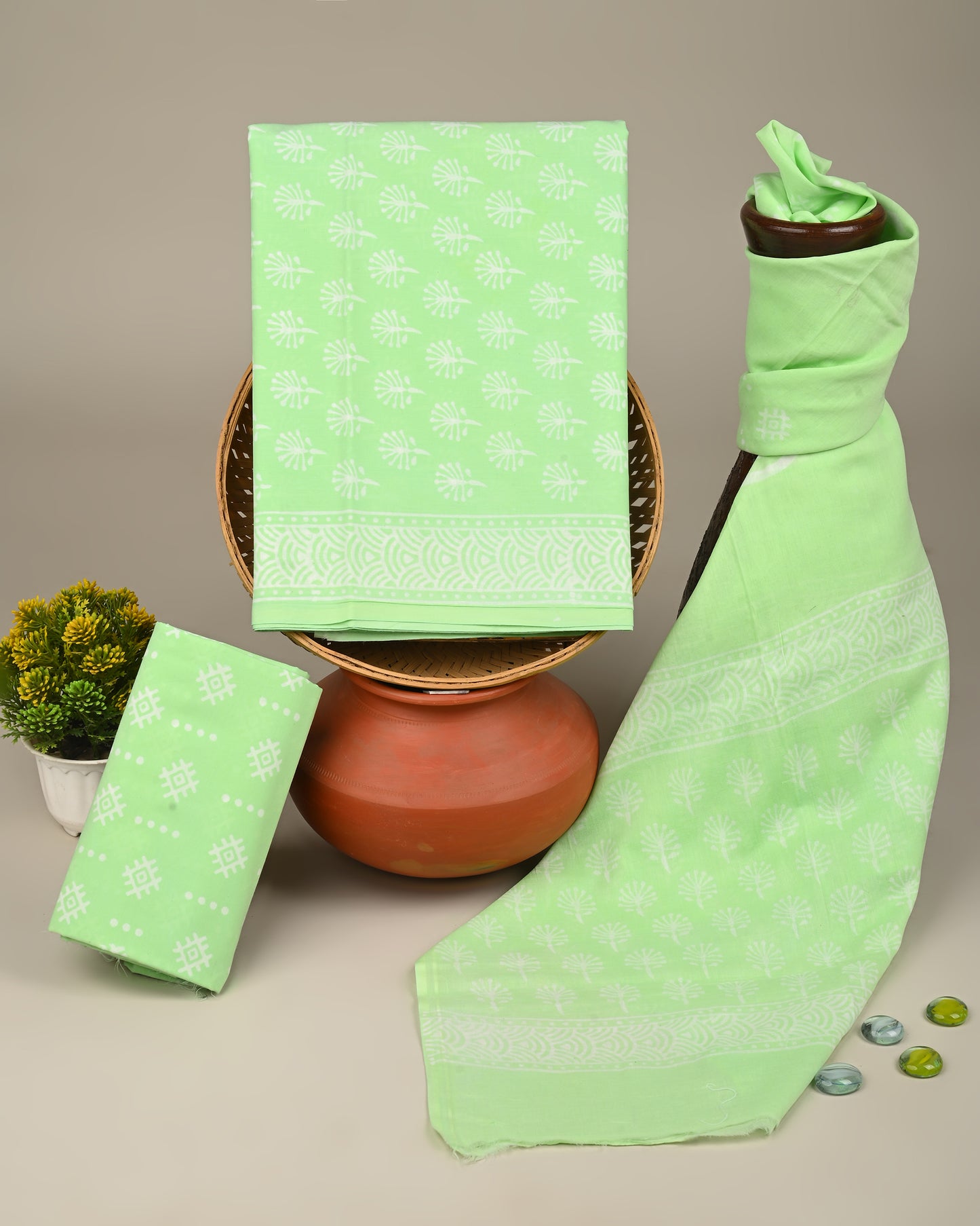 COTTON DUPATTA COTTON SUIT