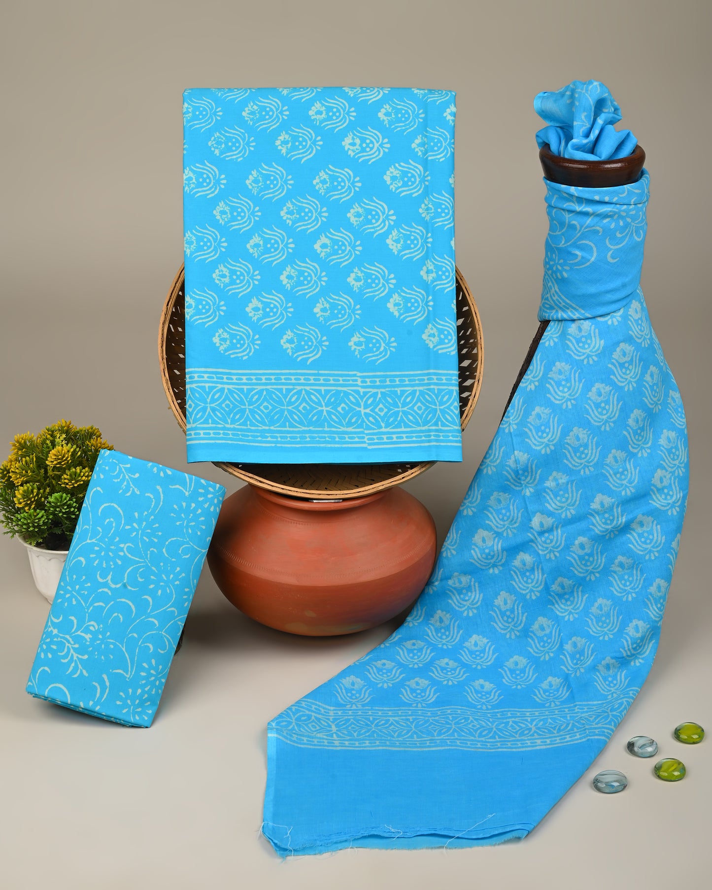 COTTON DUPATTA COTTON SUIT