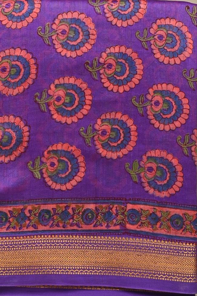 Maheshwari Silk Suit Set