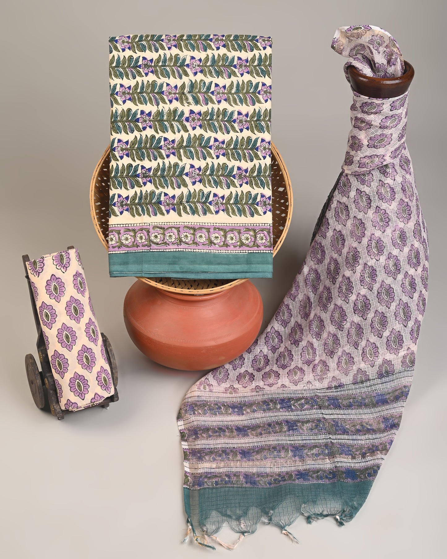 KOTA DORIYA DUPATTA COTTON SUIT