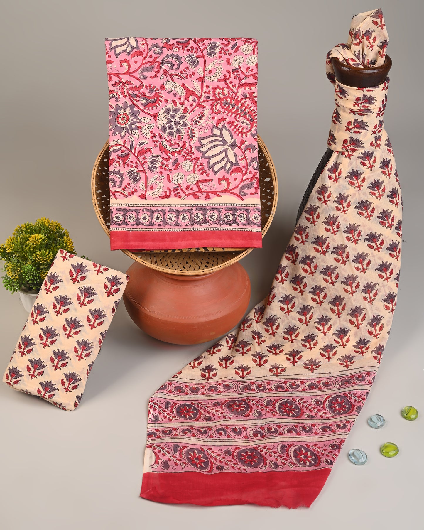 COTTON DUPATTA COTTON SUIT
