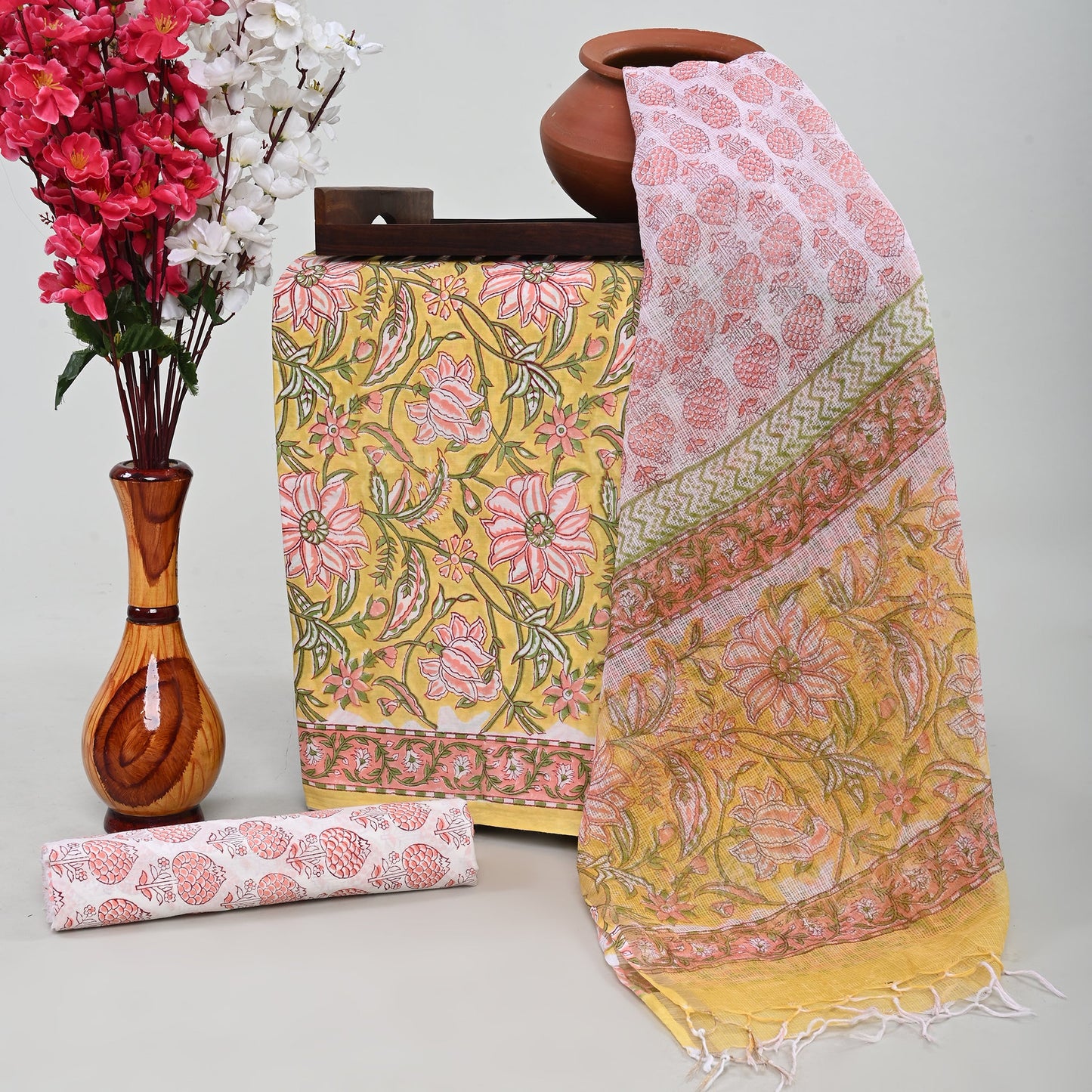 KOTA DORIYA DUPATTA COTTON SUIT