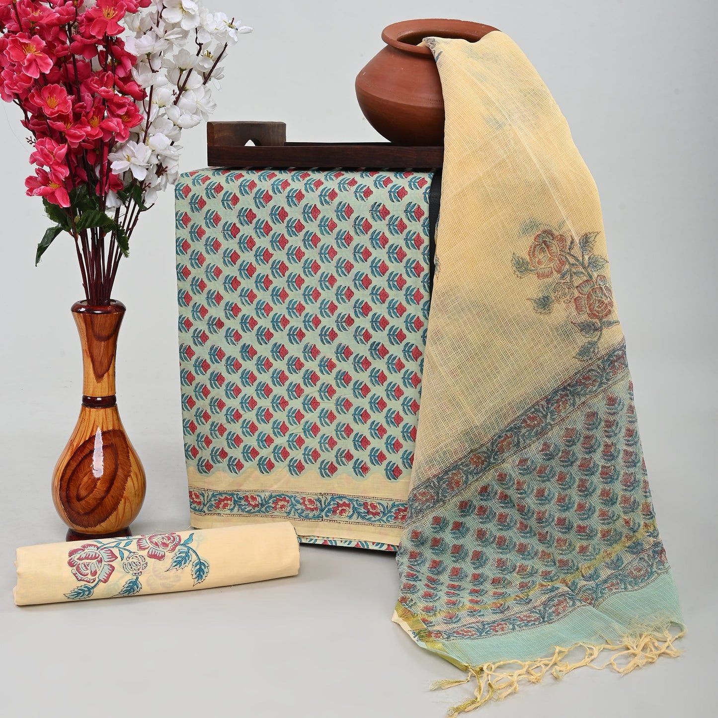 KOTA DORIYA DUPATTA COTTON SUIT