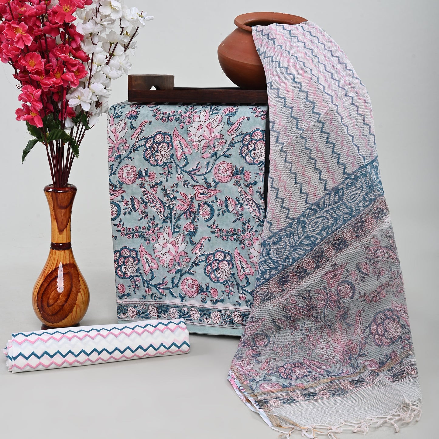 KOTA DORIYA DUPATTA COTTON SUIT