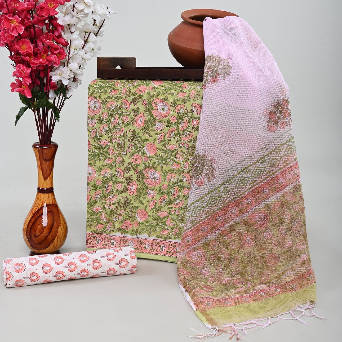KOTA DORIYA DUPATTA COTTON SUIT