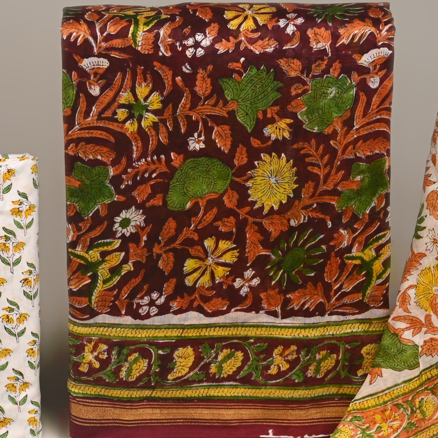 Chanderi Silk Suit Set
