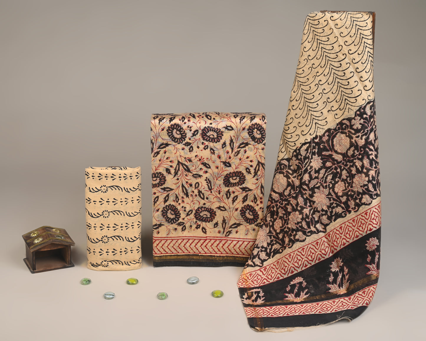Chanderi Silk Suit Set