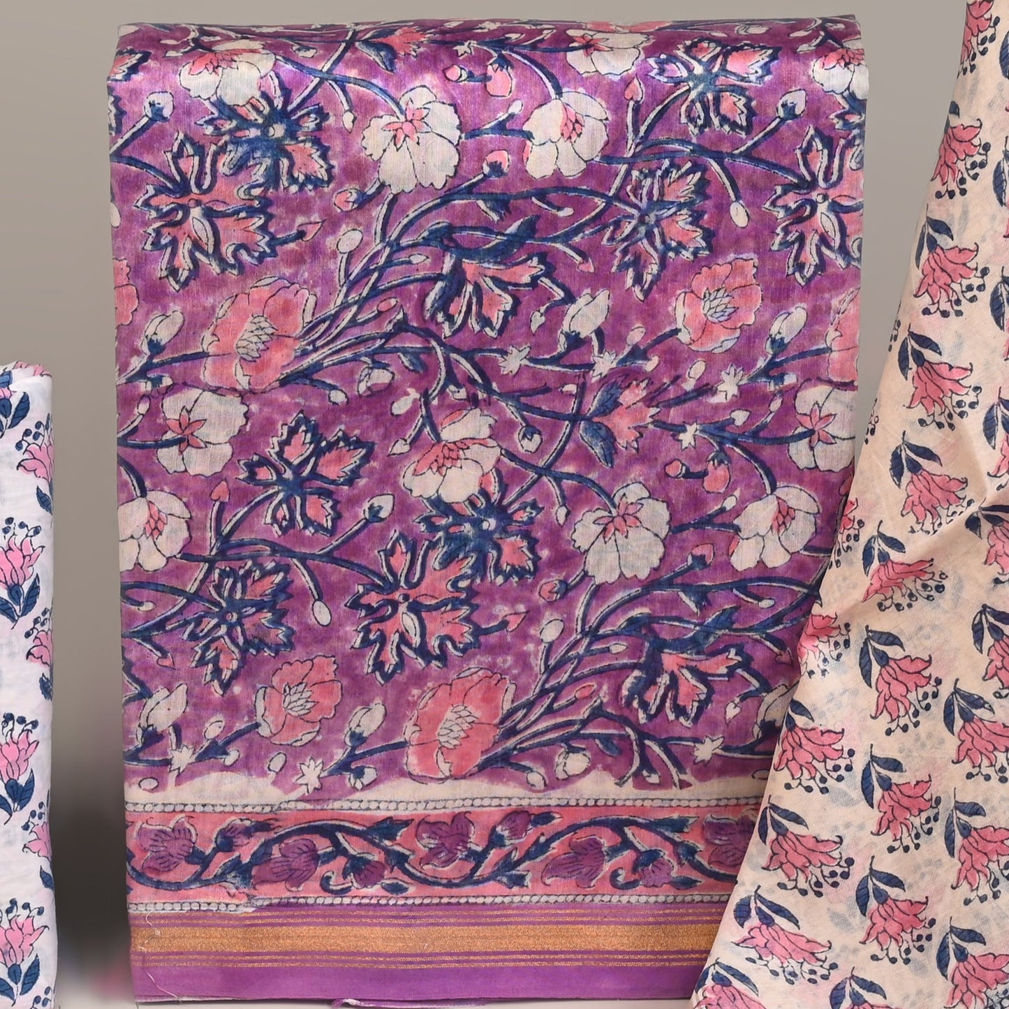 Chanderi Silk Suit Set