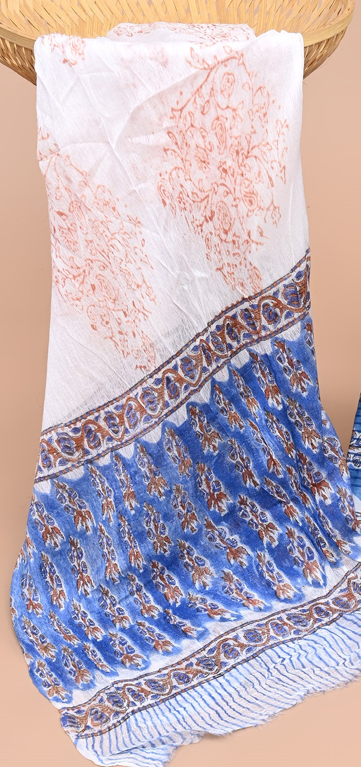 CHIFFON DUPATTA COTTON SUIT