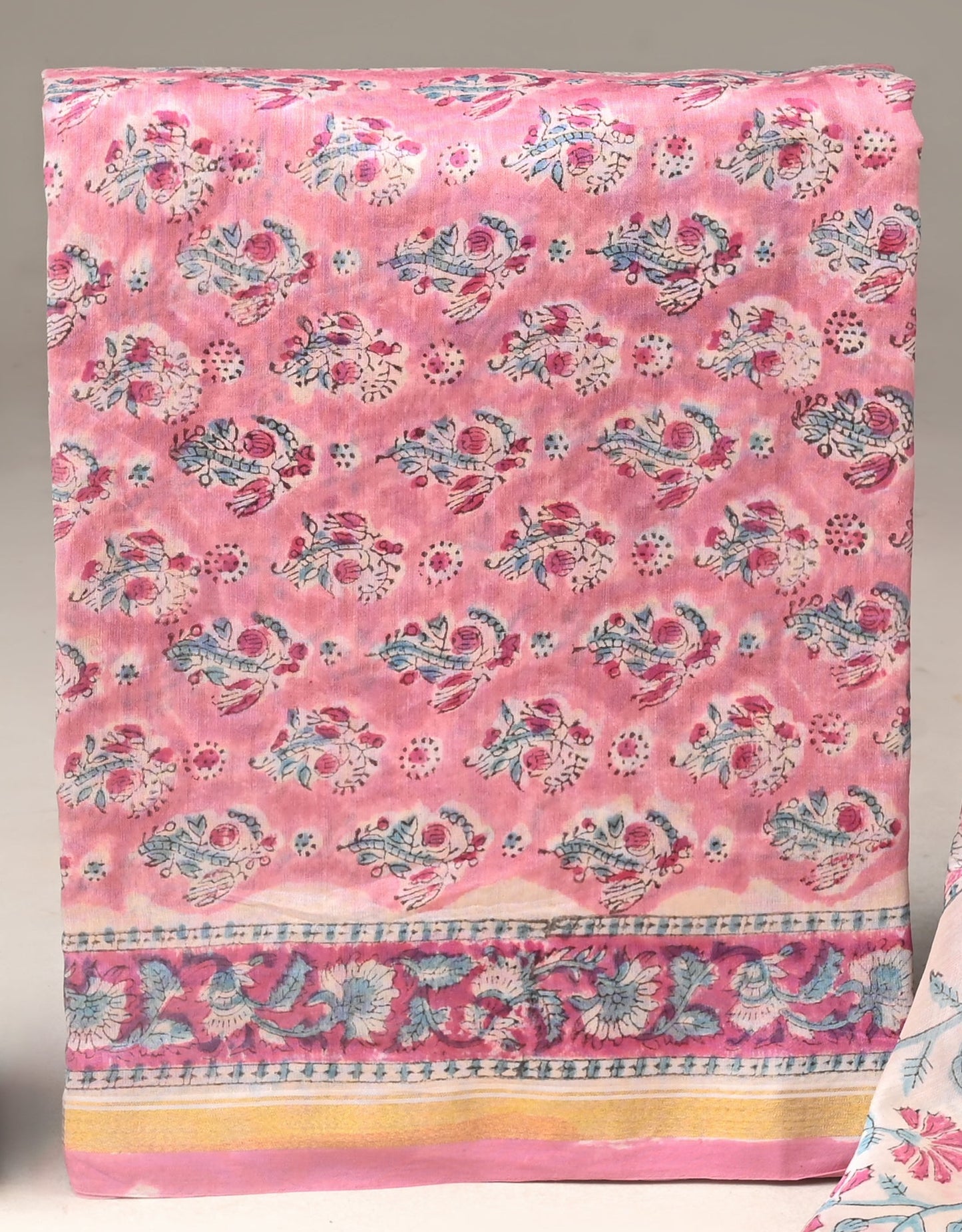 Chanderi Silk Suit Set