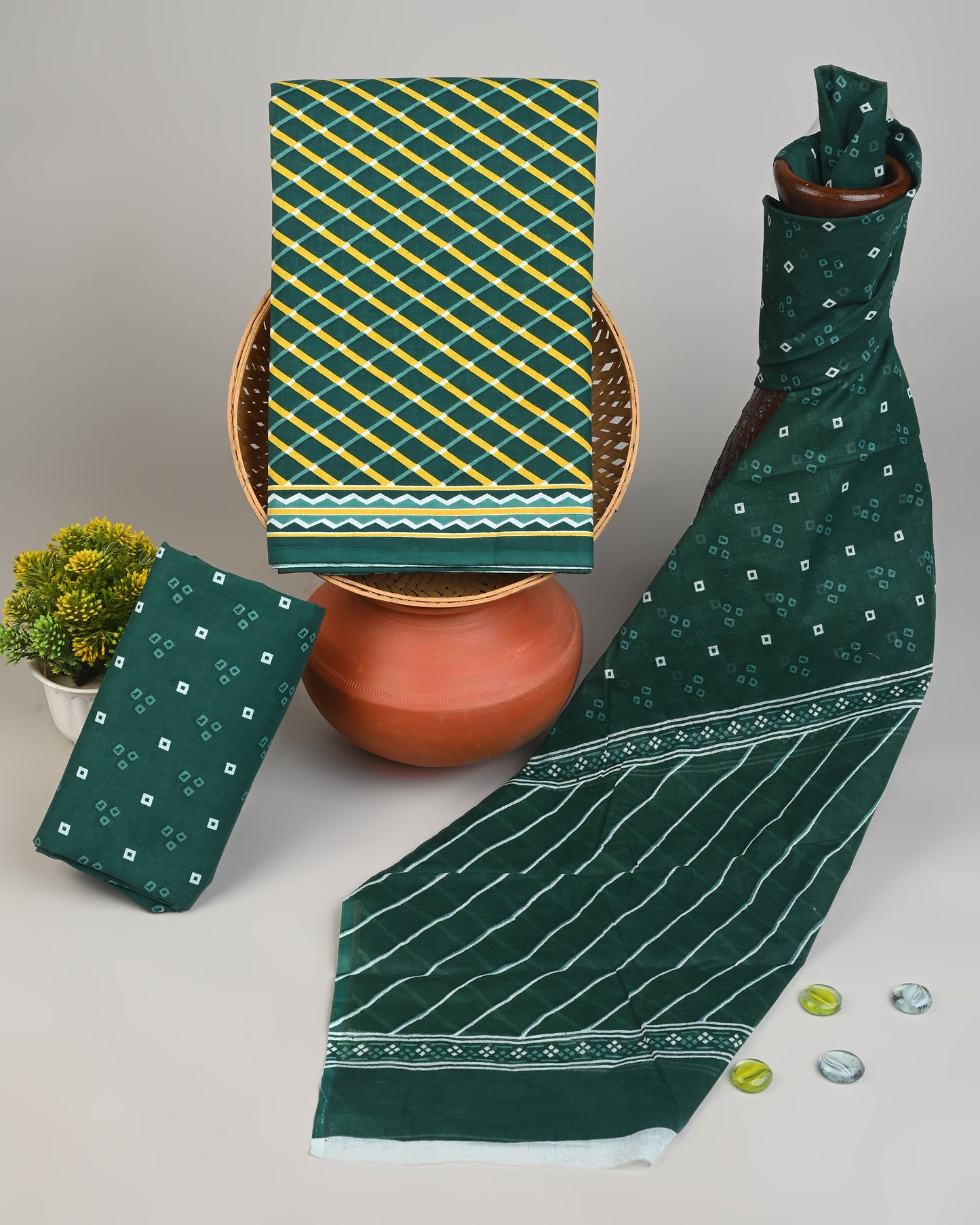 COTTON DUPATTA COTTON SUIT