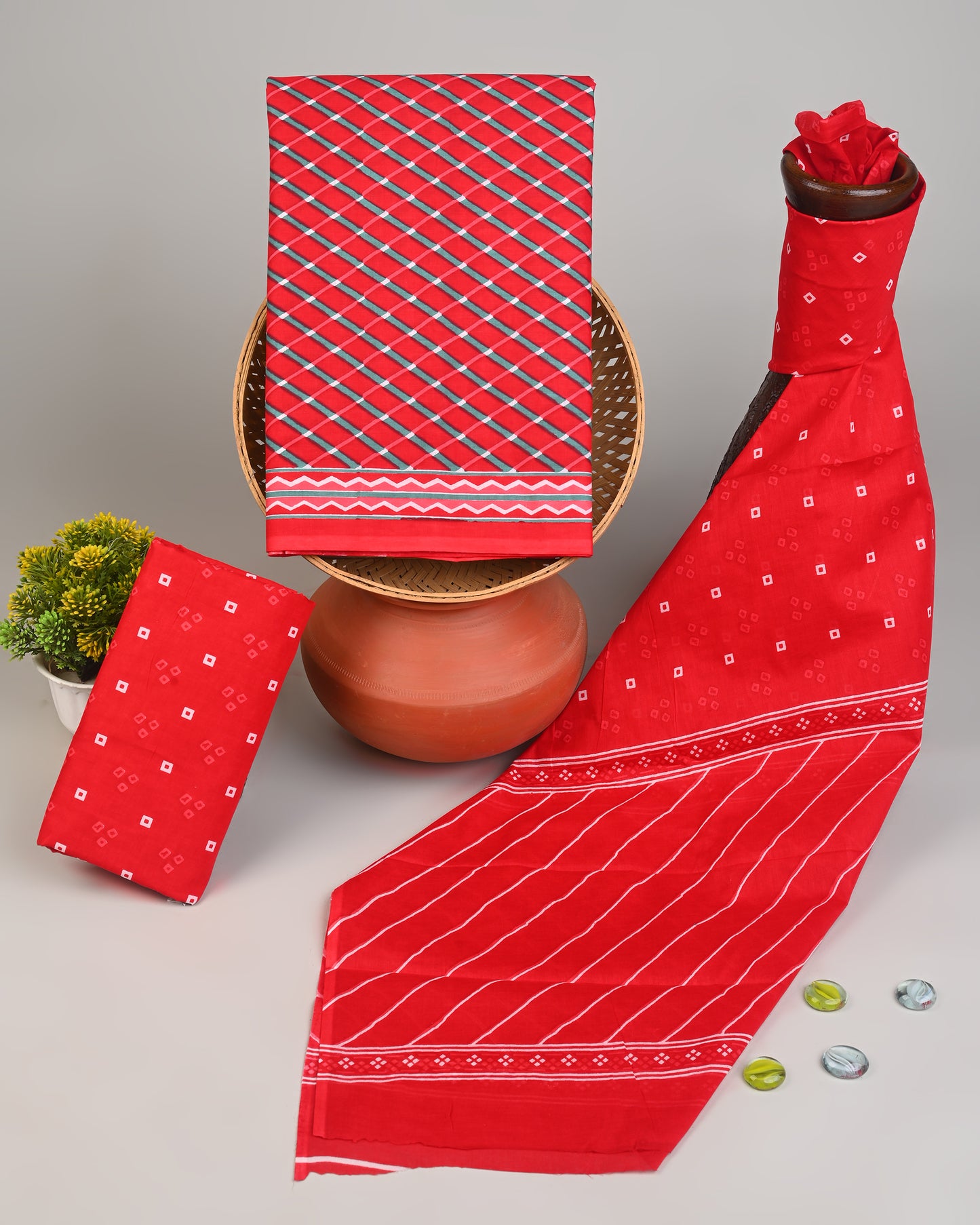 COTTON DUPATTA COTTON SUIT