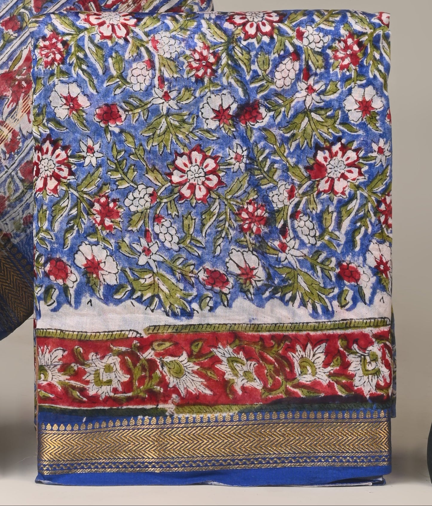 Maheshwari Silk Suit Set