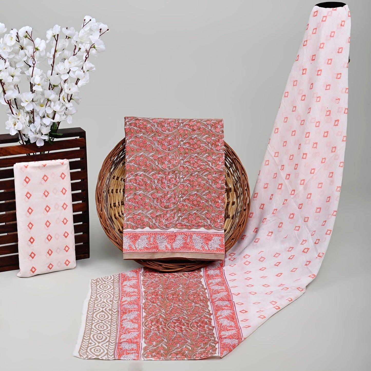 COTTON DUPATTA COTTON SUIT