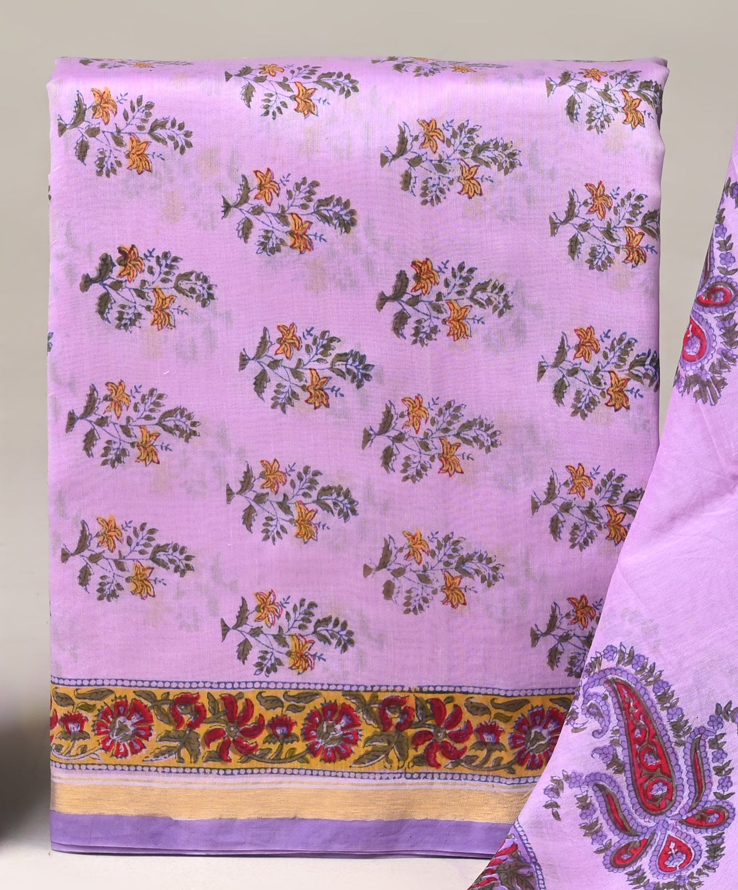 Chanderi Silk Suit Set