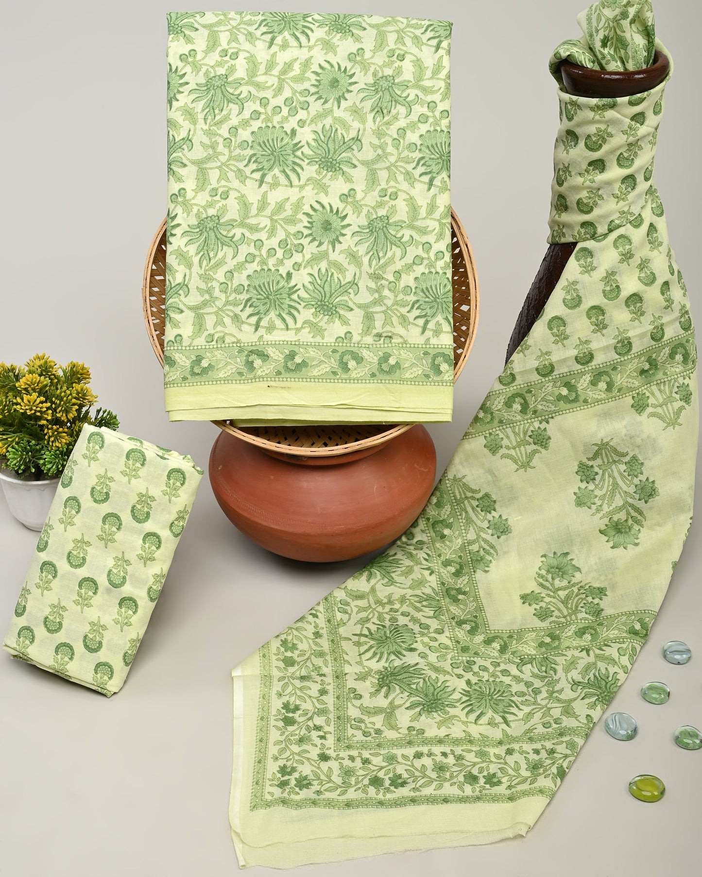 COTTON DUPATTA COTTON SUIT
