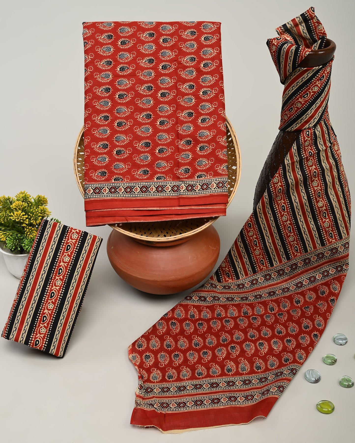 COTTON DUPATTA COTTON SUIT