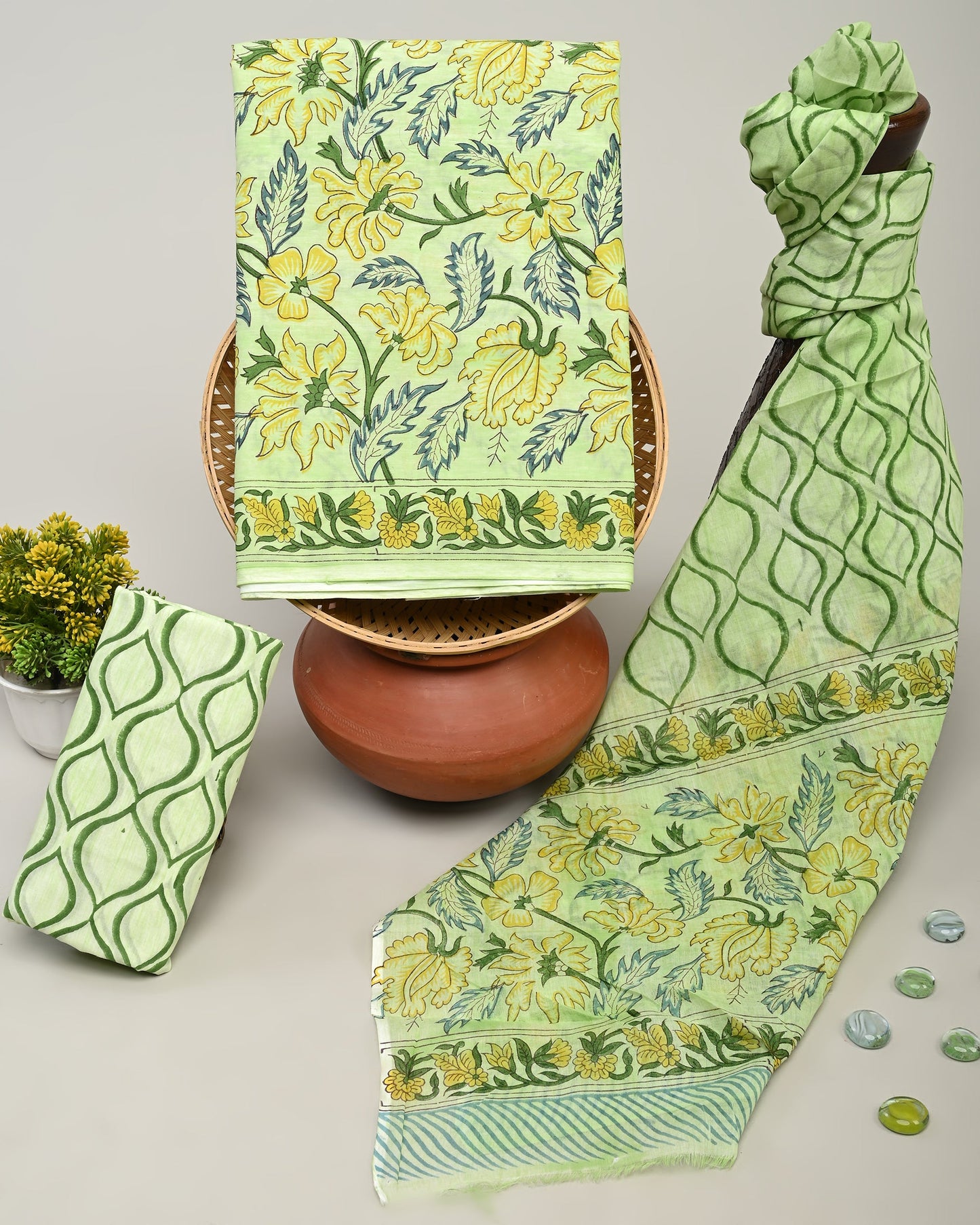 COTTON DUPATTA COTTON SUIT