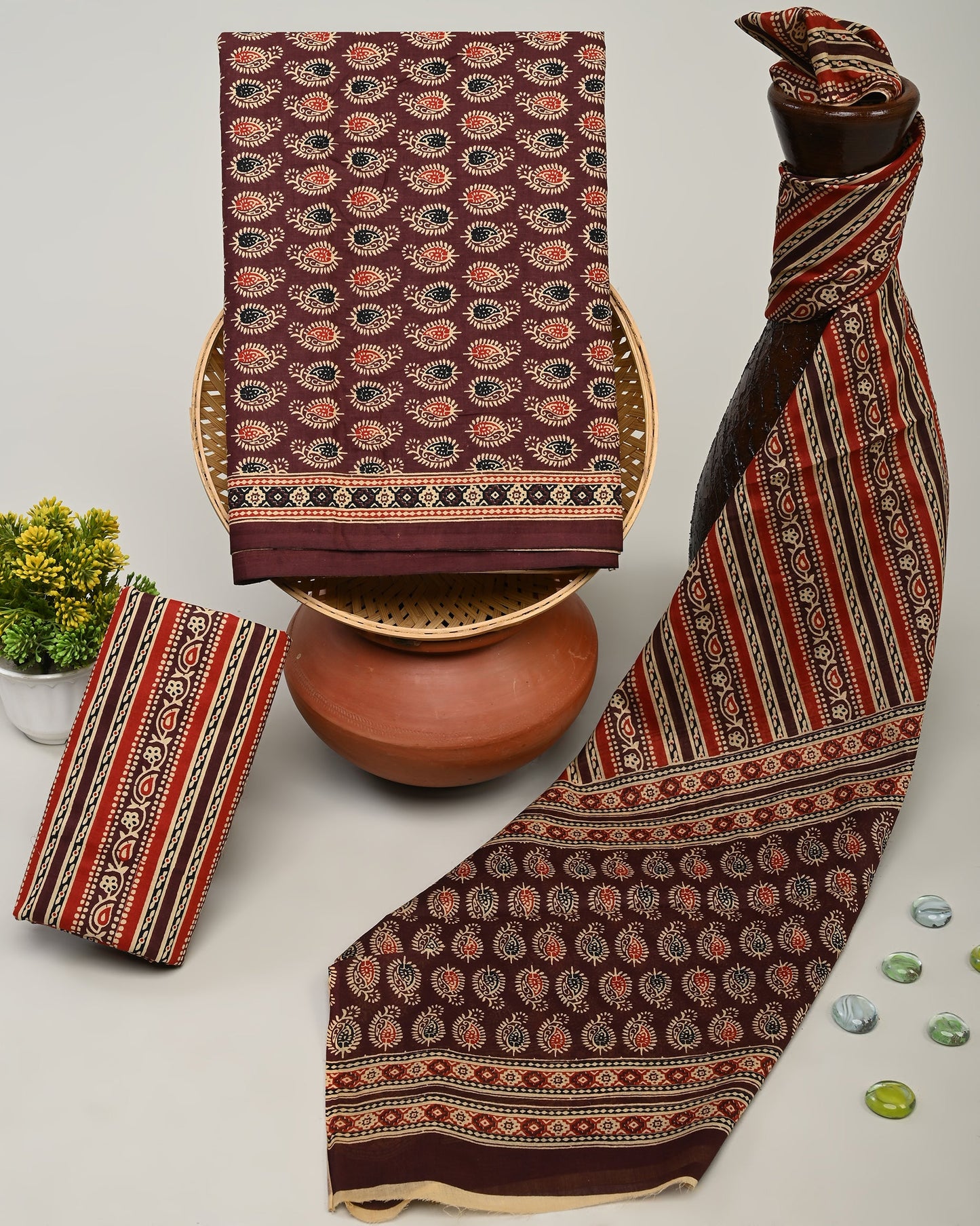COTTON DUPATTA COTTON SUIT
