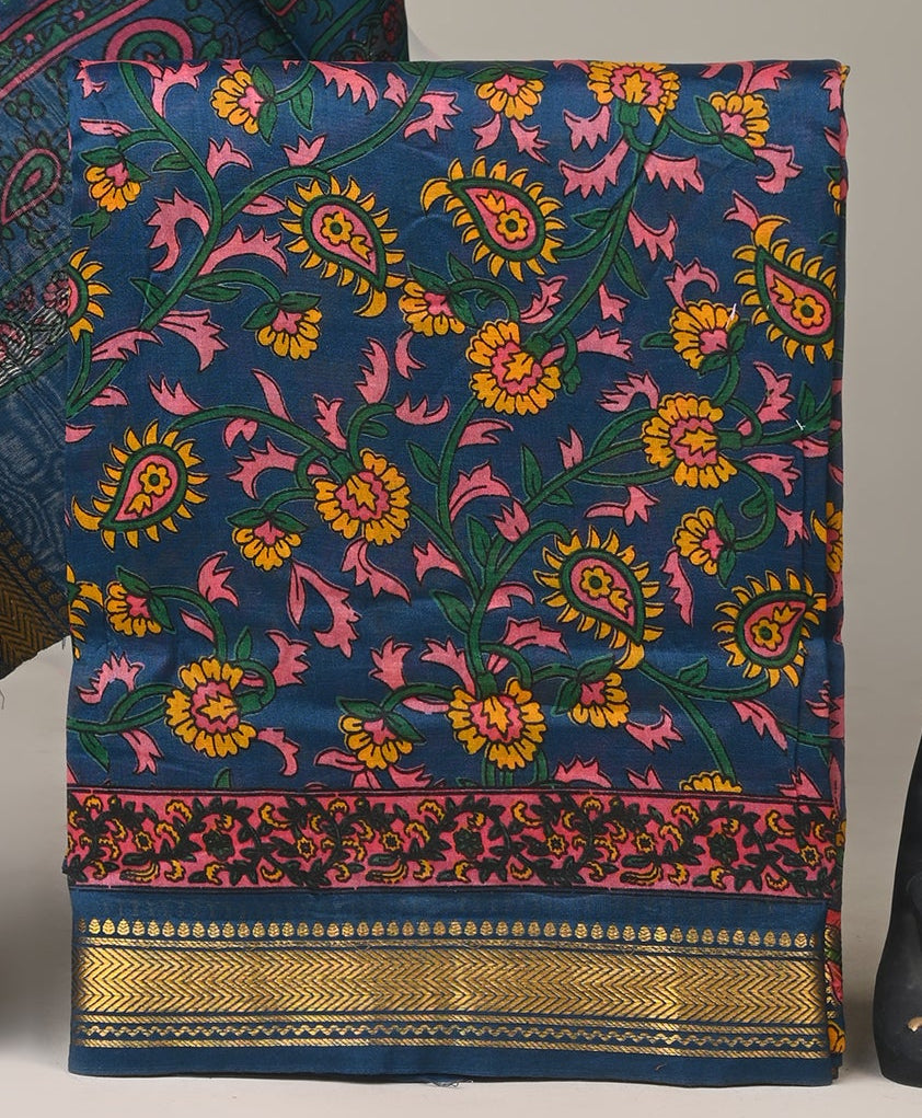 Maheshwari Silk Suit Set