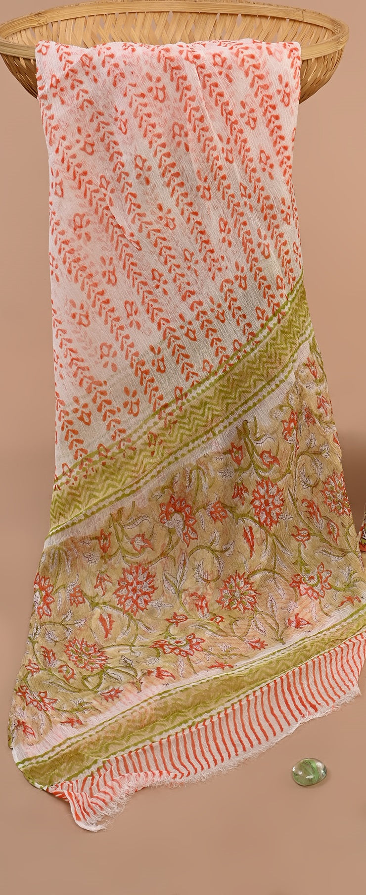 CHIFFON DUPATTA COTTON SUIT