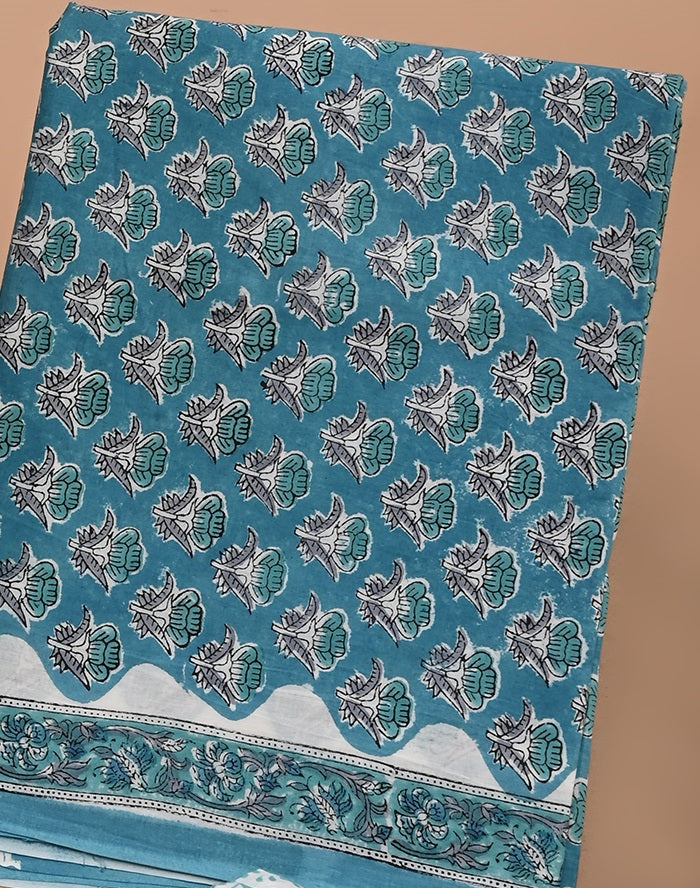 CHIFFON DUPATTA COTTON SUIT