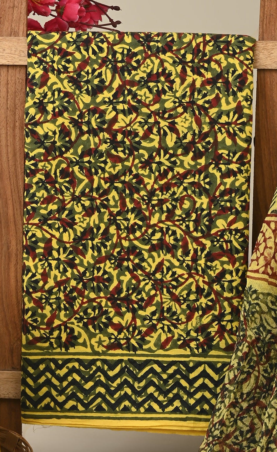 CHIFFON DUPATTA COTTON SUIT