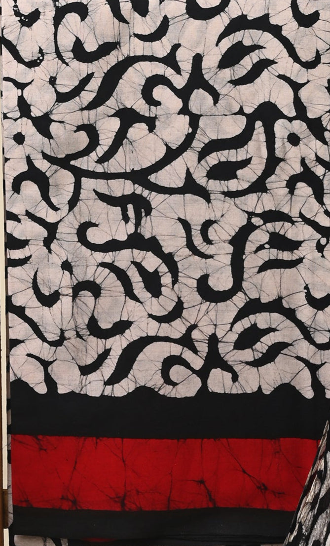 CHIFFON DUPATTA COTTON SUIT