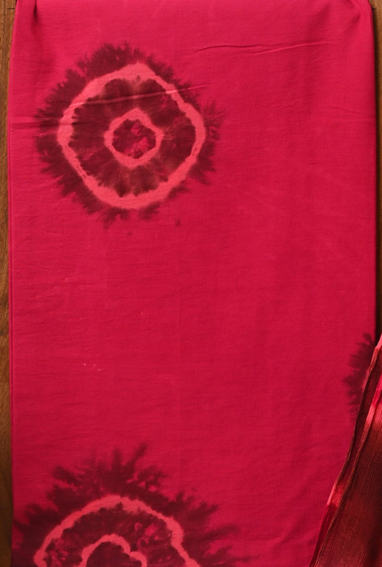 CHIFFON DUPATTA COTTON SUIT