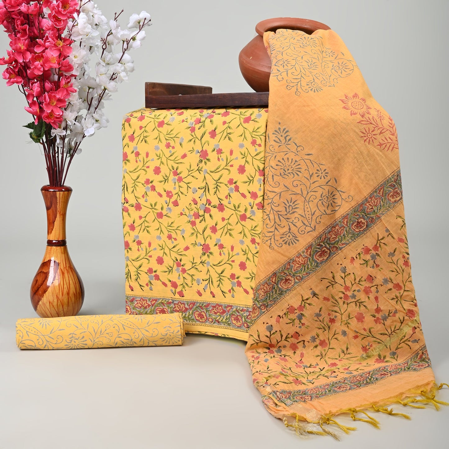 CHANDERI COTTON DUPATTA