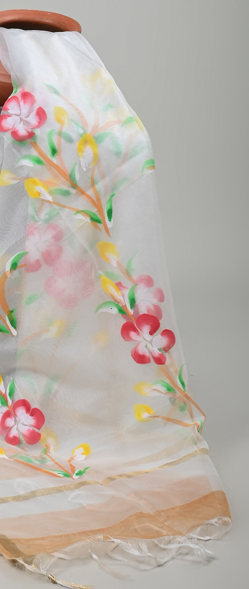 ORGANZA DUPATTA COTTON SUIT