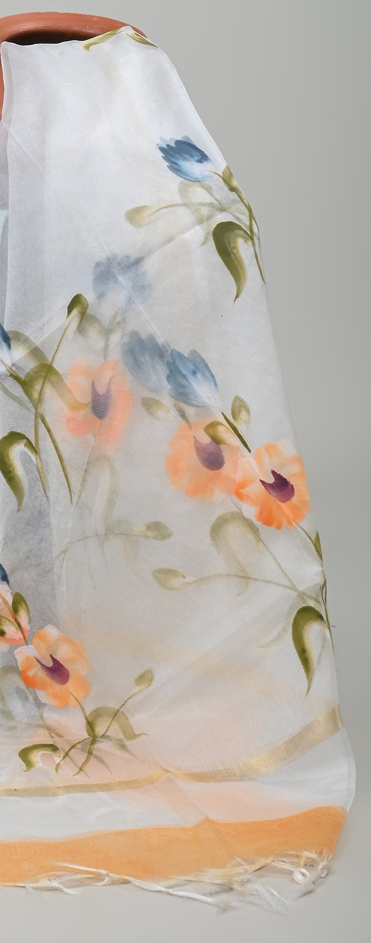ORGANZA DUPATTA COTTON SUIT