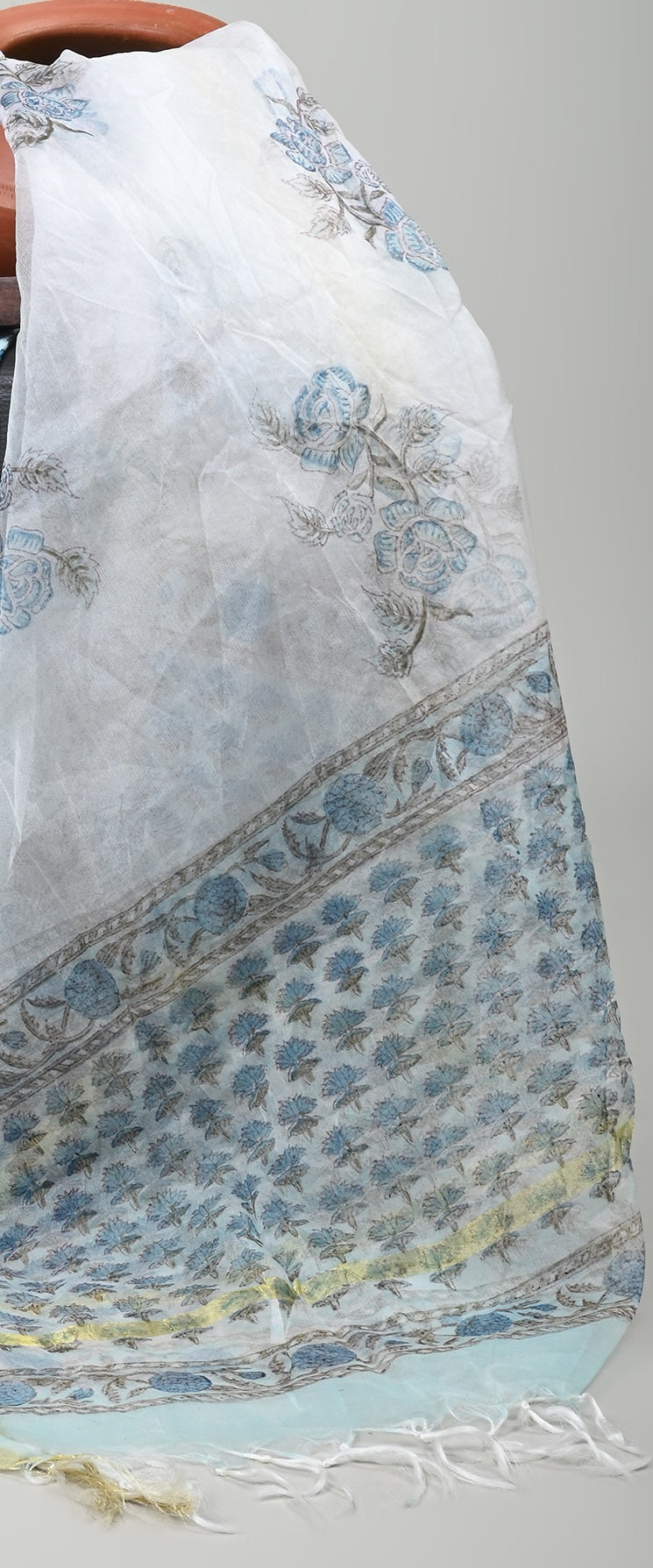 ORGANZA DUPATTA COTTON SUIT