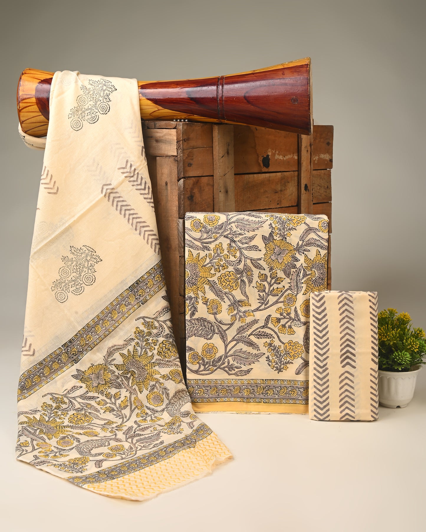 COTTON DUPATTA COTTON SUIT