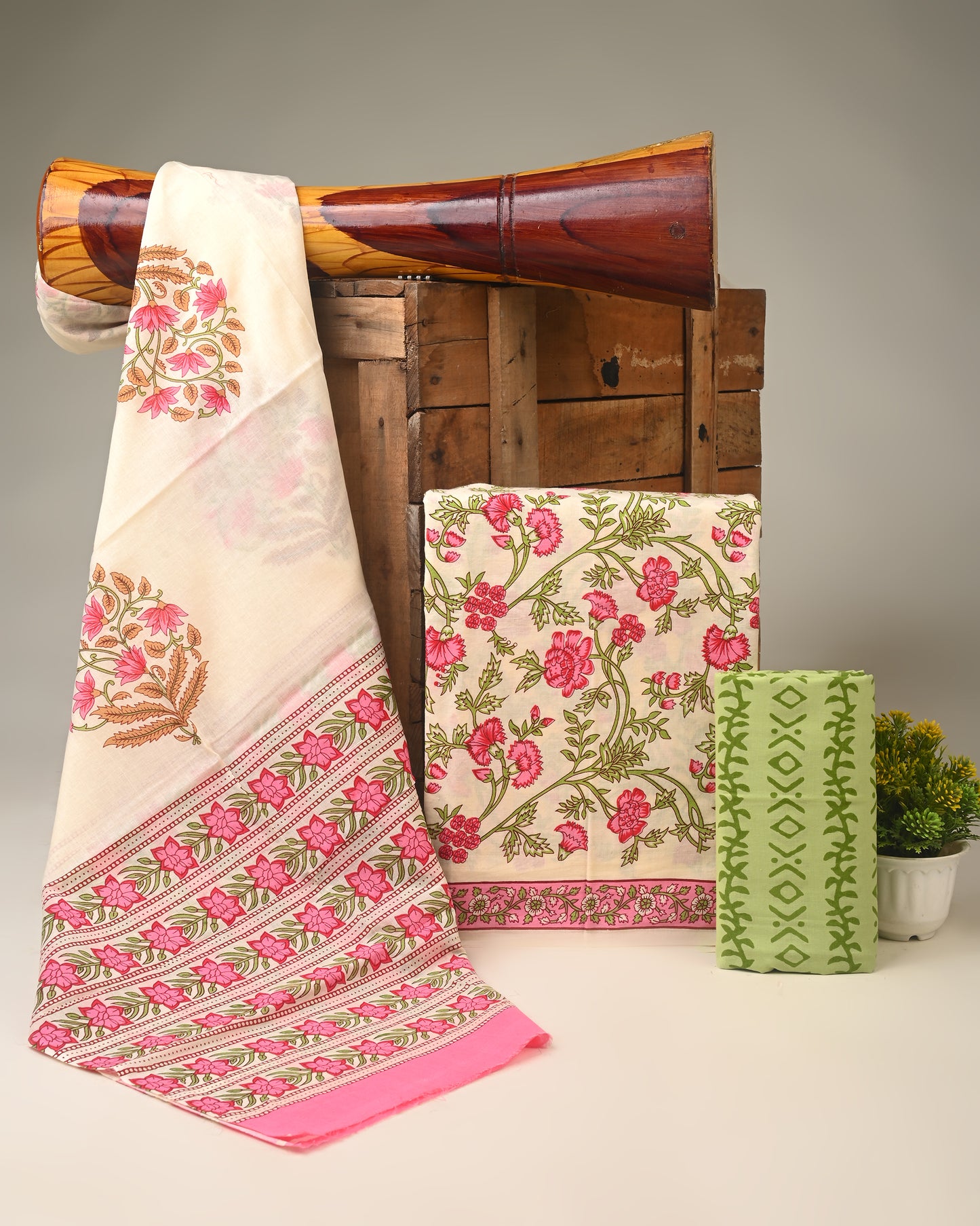 COTTON DUPATTA COTTON SUIT