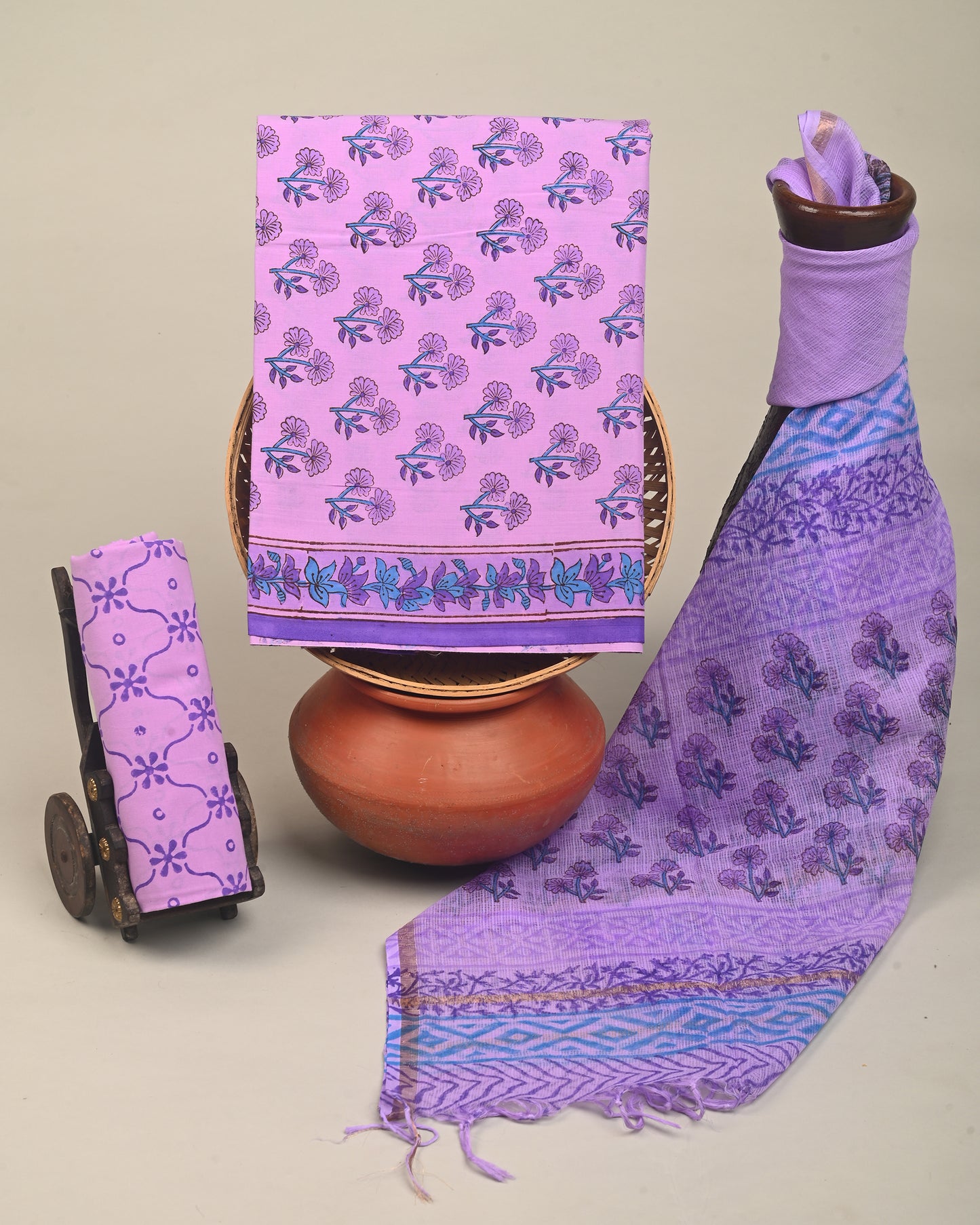 KOTA DORIYA DUPATTA COTTON SUIT