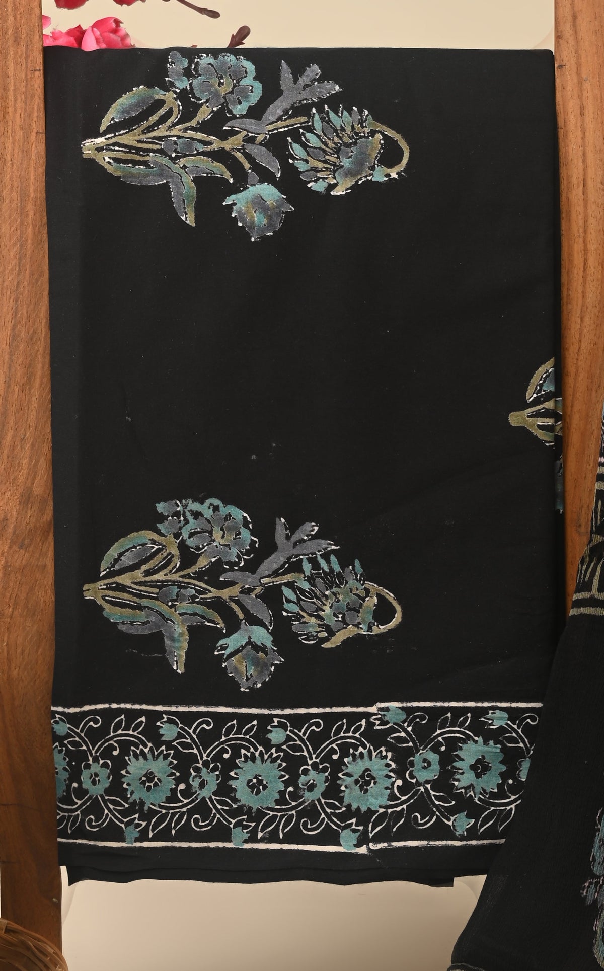 CHIFFON DUPATTA COTTON SUIT