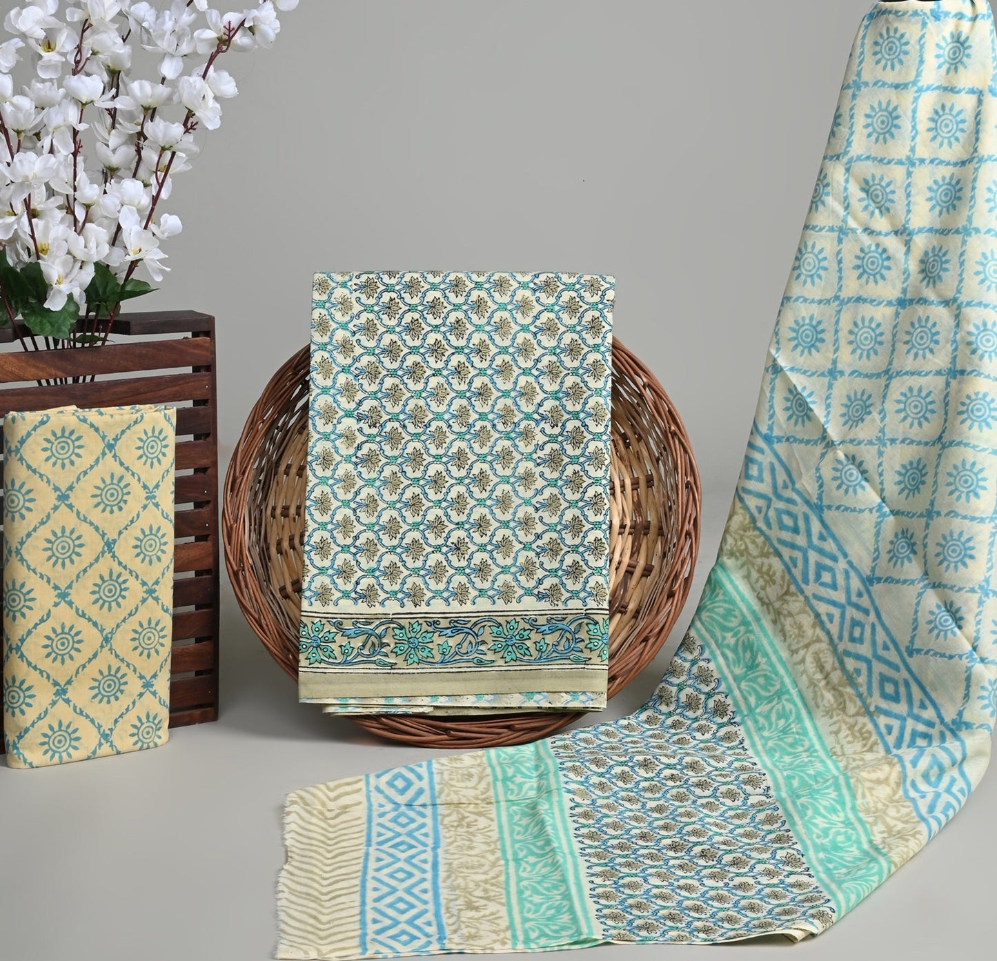 COTTON DUPATTA COTTON SUIT