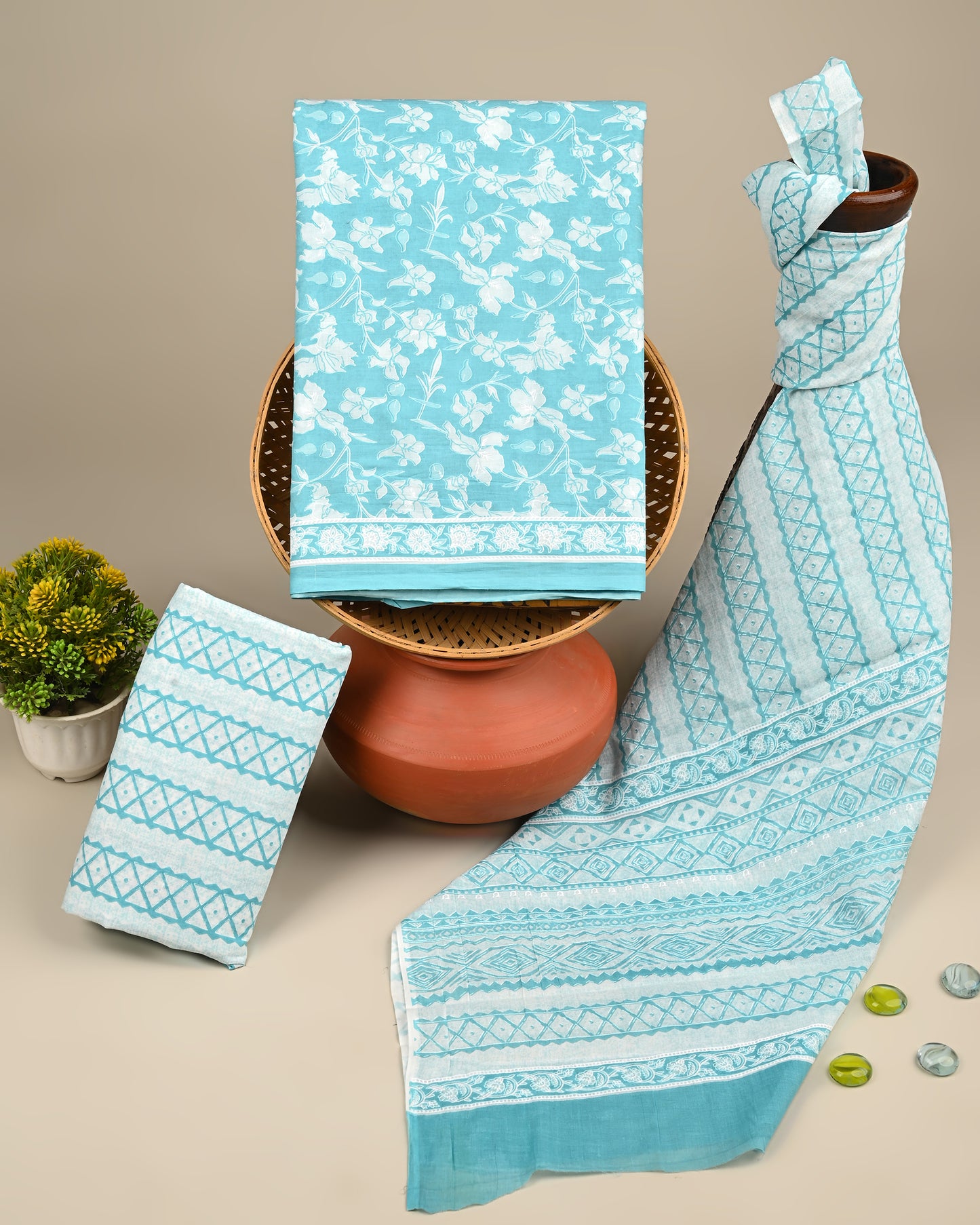 COTTON DUPATTA COTTON SUIT