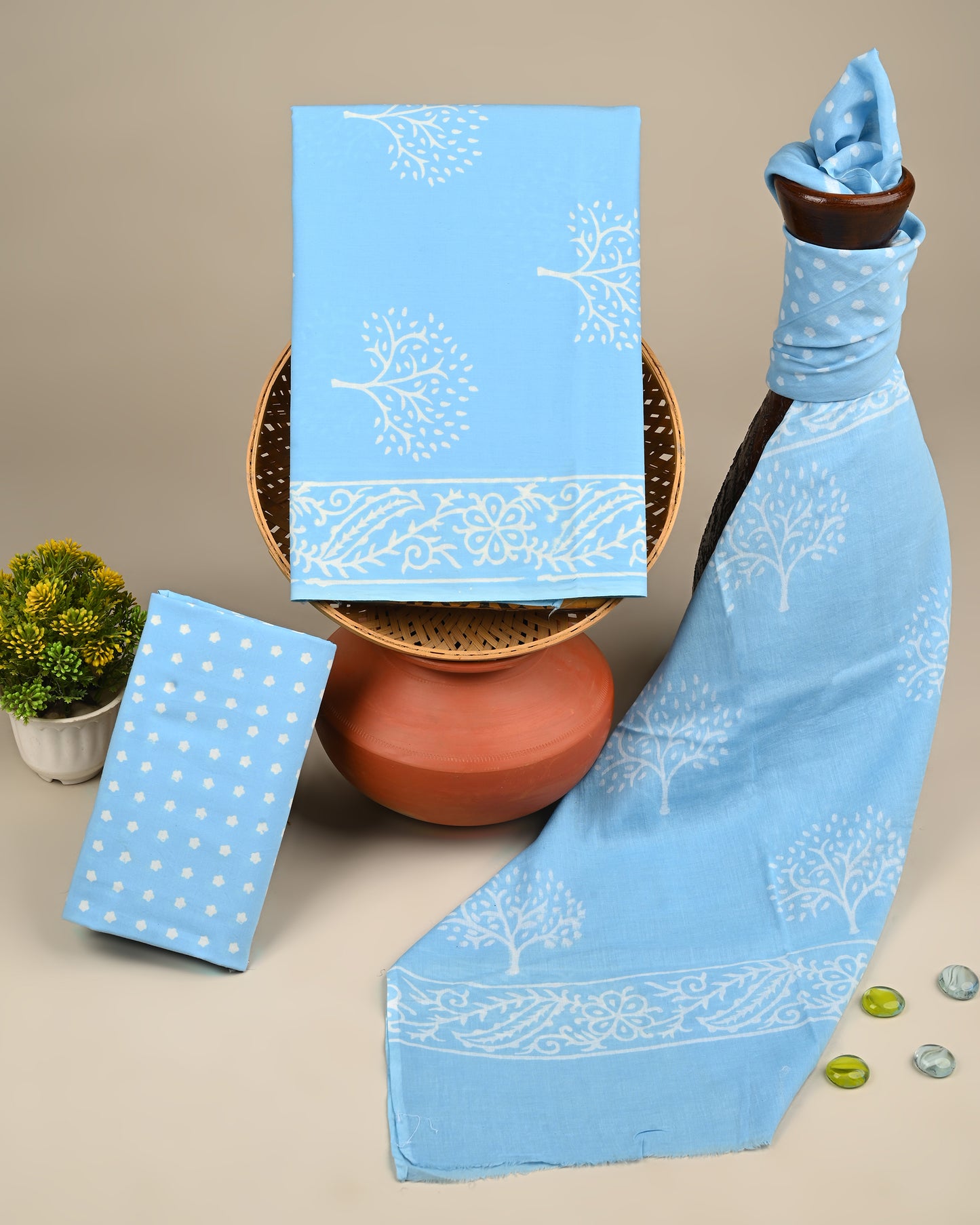 COTTON DUPATTA COTTON SUIT