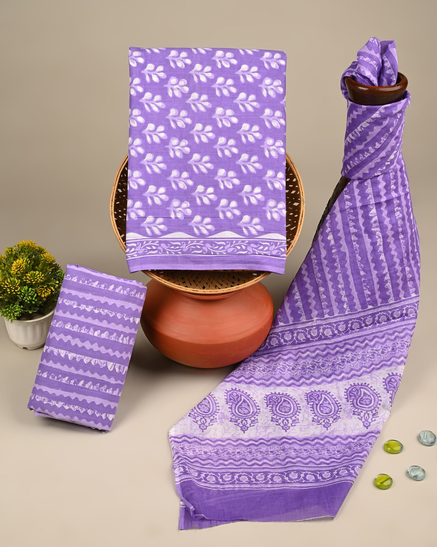 COTTON DUPATTA COTTON SUIT
