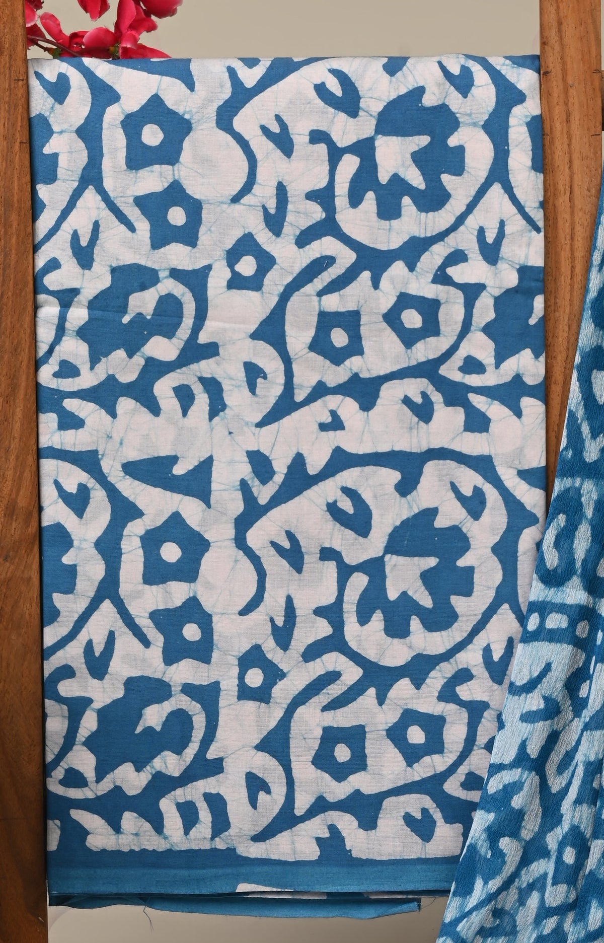 CHIFFON DUPATTA COTTON SUIT