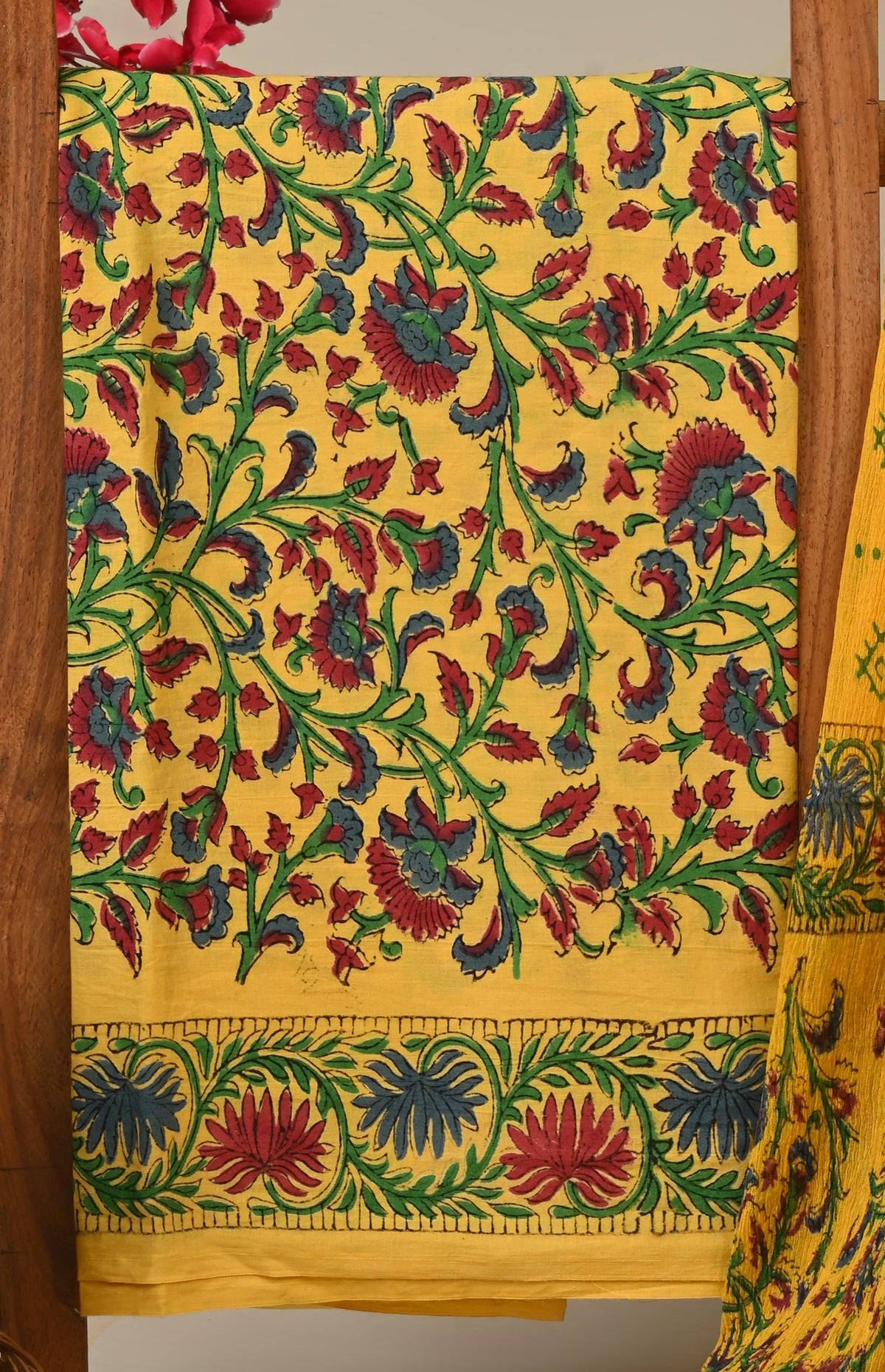 CHIFFON DUPATTA COTTON SUIT