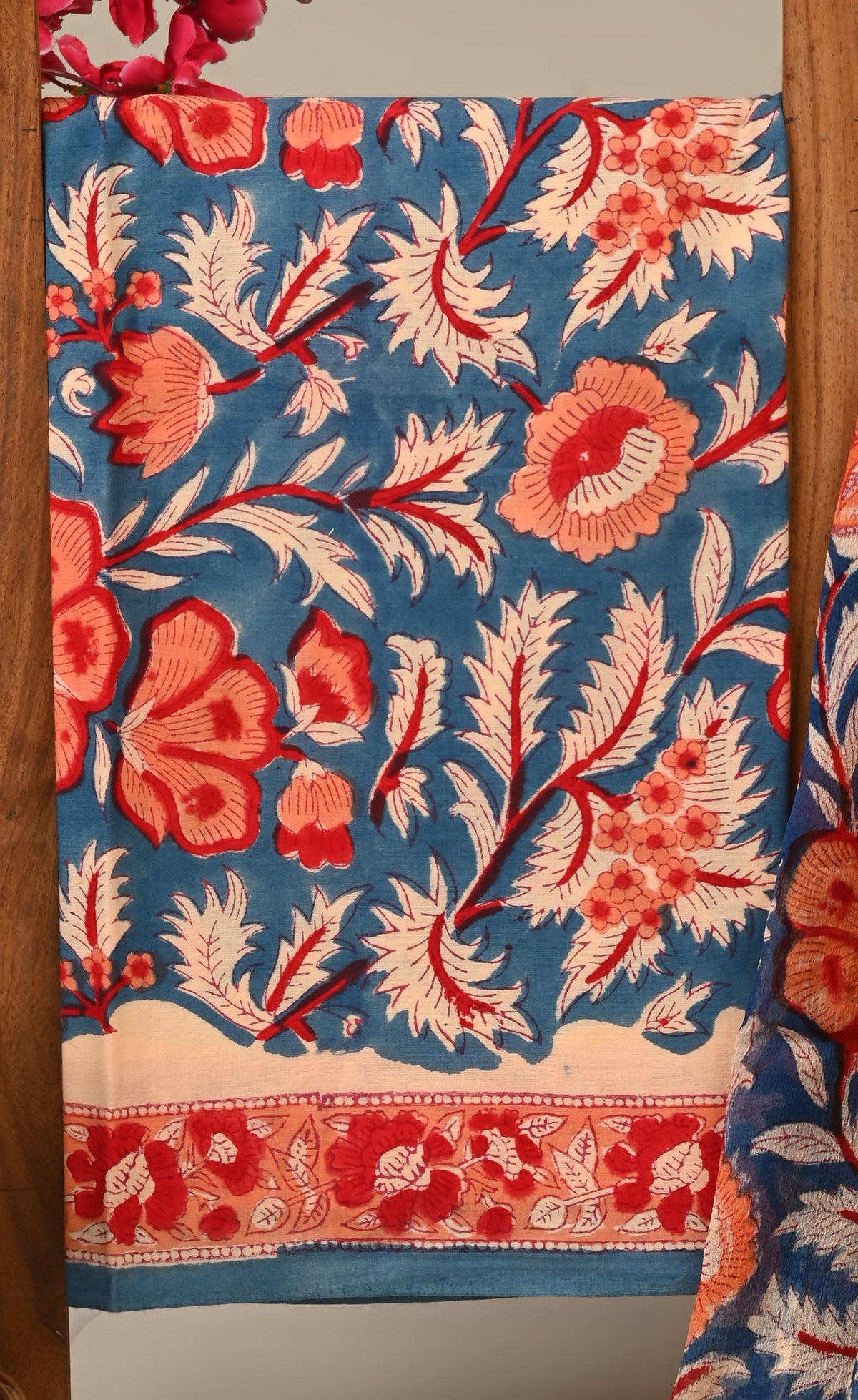 CHIFFON DUPATTA COTTON SUIT